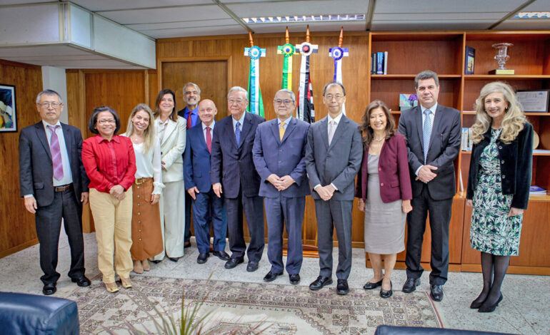  130 ANOS DE AMIZADE     TRF3 celebra os 130 anos de amizade Brasil-Japão com visita do cônsul-geral Toru Shimizu