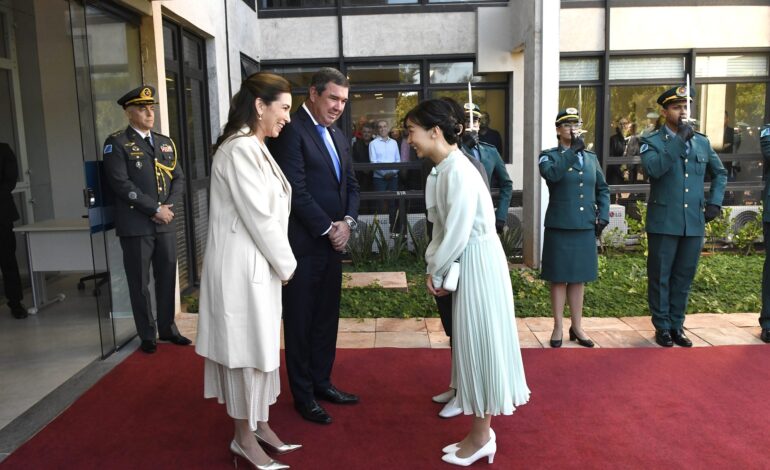  130 anos de relações diplomáticas: governador e princesa do Japão estreitam laços em visita a MS