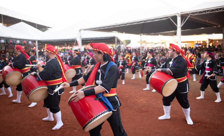  Sábado tem lançamento da Expo Japão no Calçadão   Apresentações de taiko e Bon-Odori estão na programação 