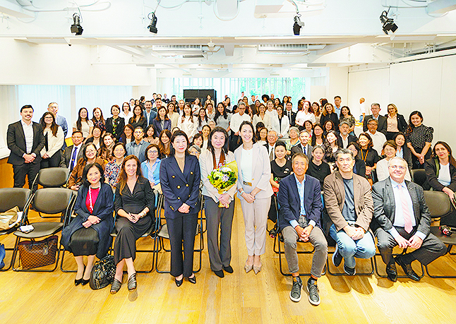 Público prestigiou a palestra da cônsul na Japan House SP